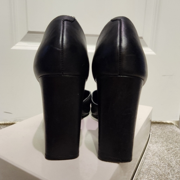 Bleecker & Bond Black Block Pumps - Picture 8 of 10